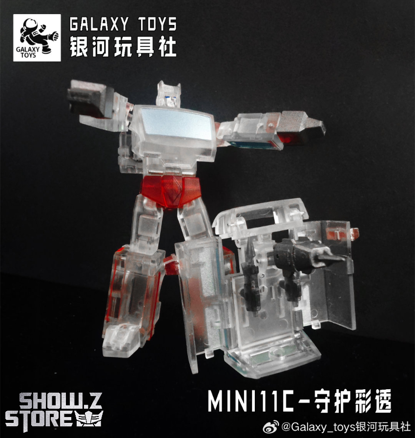 Galaxy Toys MINI11C Guardian Ratchet Transparent Version - View 3 Galaxy Toys MINI11C Guardian Ratchet Transparent Version - View 3