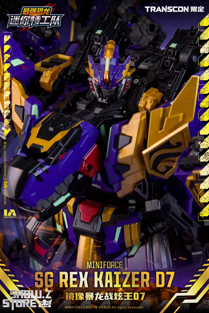 MiniForce D7 Rex Kaizer Shattered Glass Version - View 5 MiniForce D7 Rex Kaizer Shattered Glass Version - View 5
