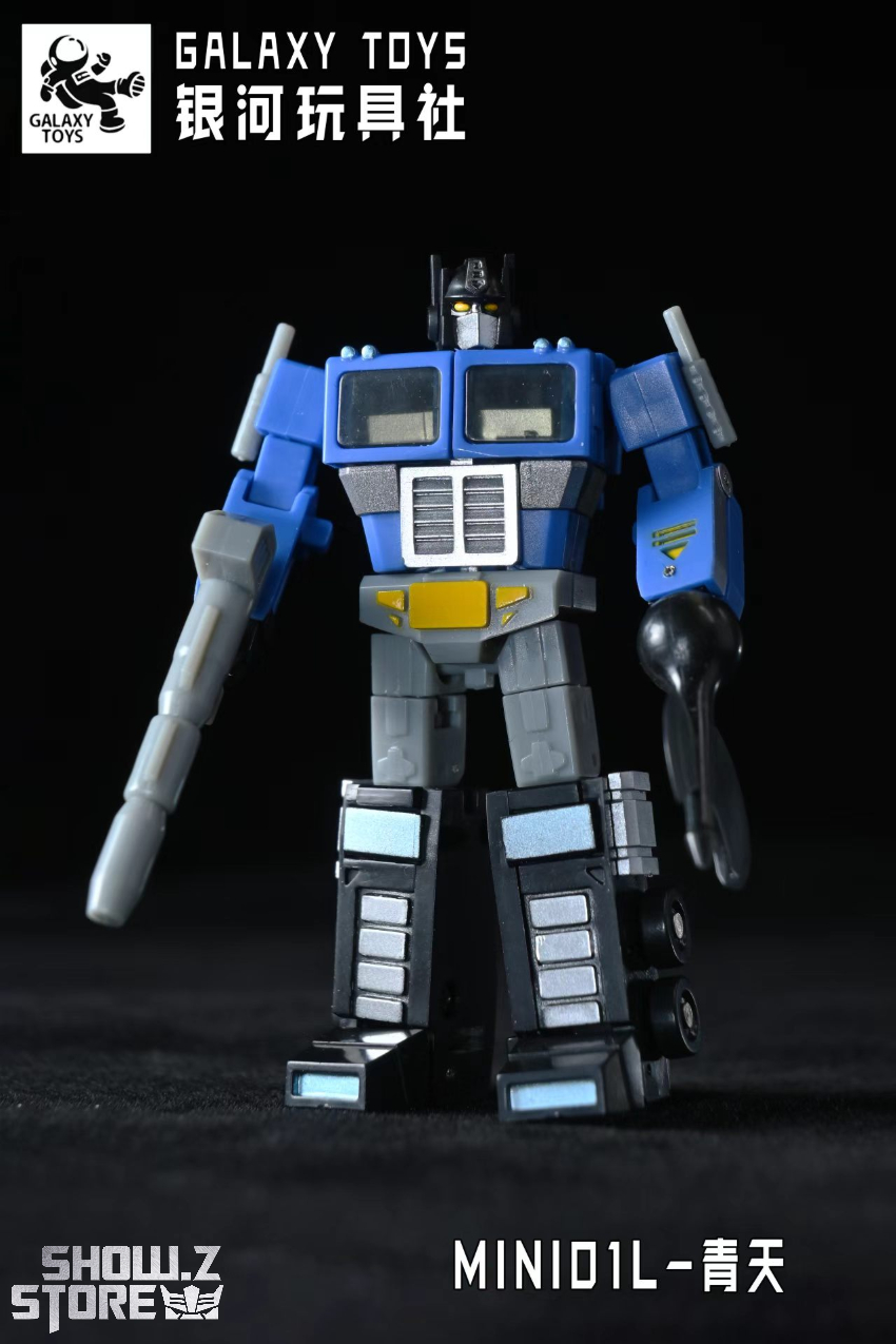 Galaxy Toys MINI01L Leader King Optimus Prime Blue Version - View 1 Galaxy Toys MINI01L Leader King Optimus Prime Blue Version - View 1