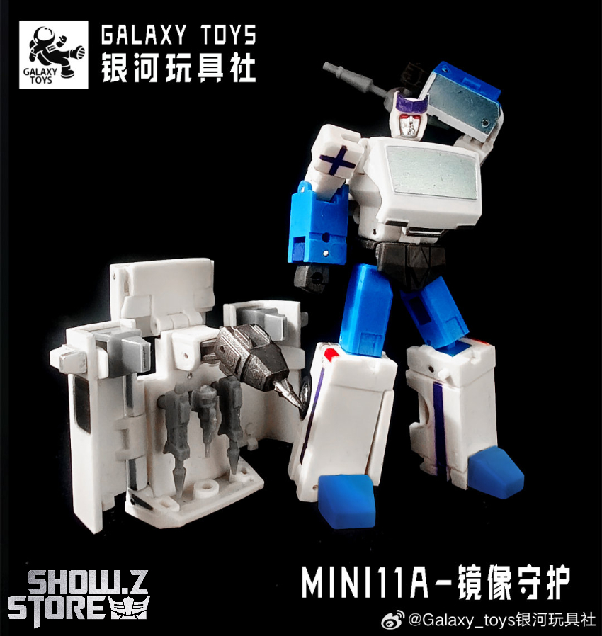 Galaxy Toys MINI11A Guardian Ratchet Shattered Glass Version - View 6 Galaxy Toys MINI11A Guardian Ratchet Shattered Glass Version - View 6