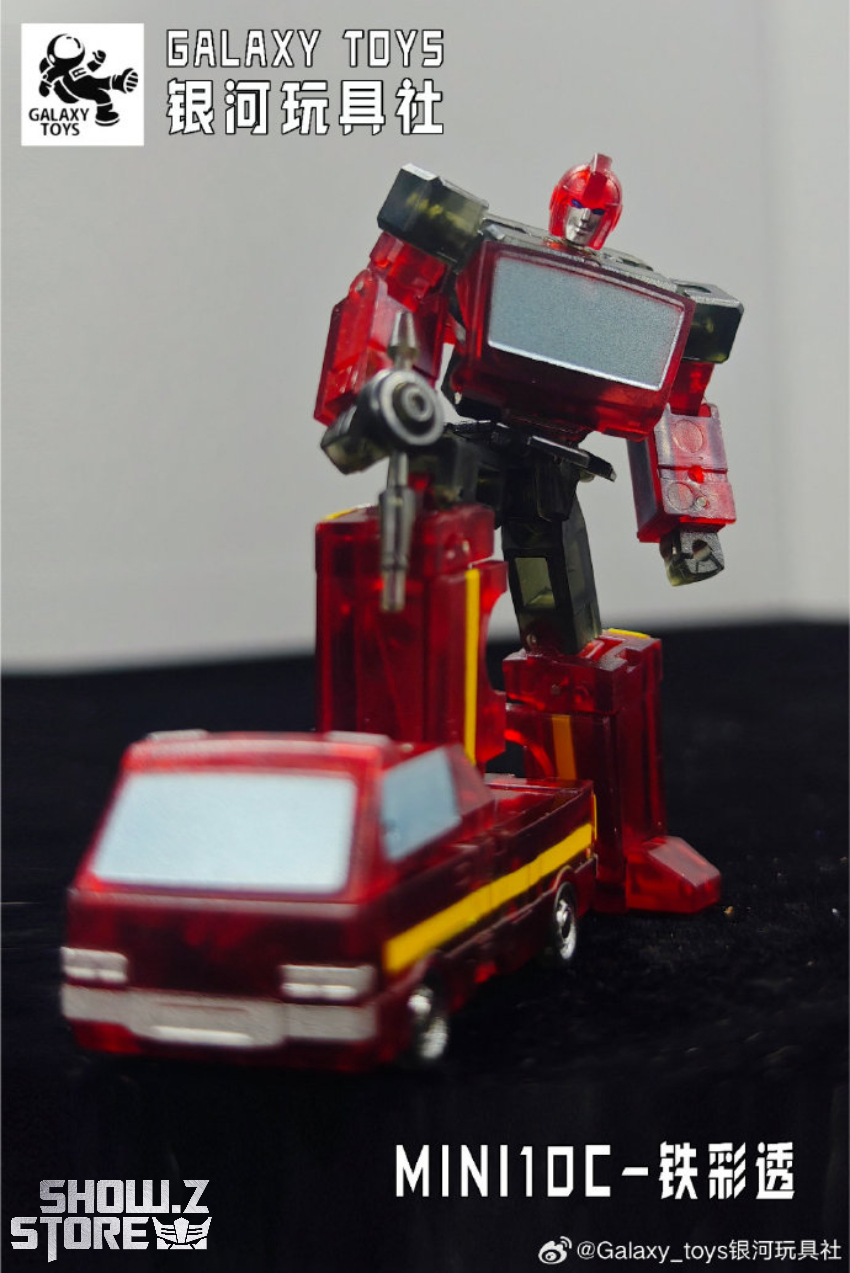 Galaxy Toys MINI10C Iron Armor Ironhide Transparent Version - View 12 Galaxy Toys MINI10C Iron Armor Ironhide Transparent Version - View 12