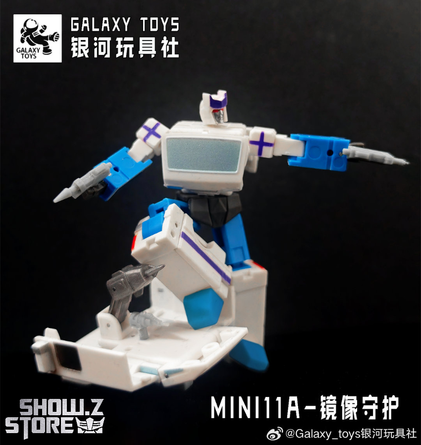Galaxy Toys MINI11A Guardian Ratchet Shattered Glass Version - View 4 Galaxy Toys MINI11A Guardian Ratchet Shattered Glass Version - View 4