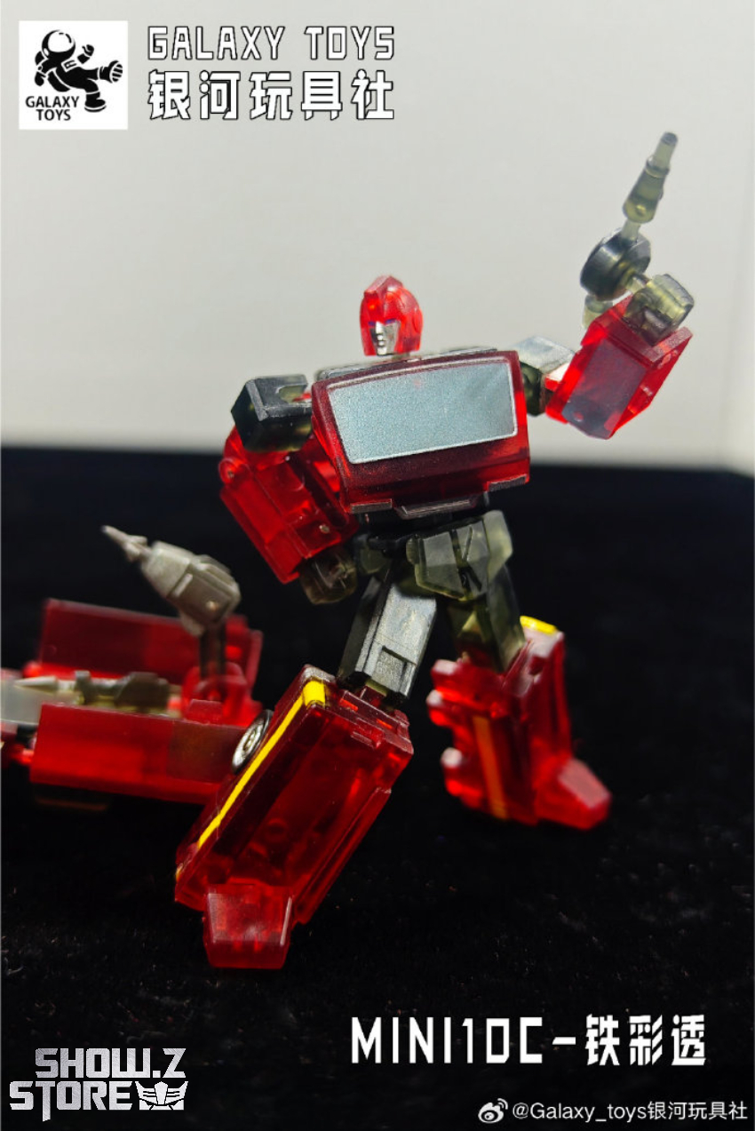 Galaxy Toys MINI10C Iron Armor Ironhide Transparent Version - View 5 Galaxy Toys MINI10C Iron Armor Ironhide Transparent Version - View 5