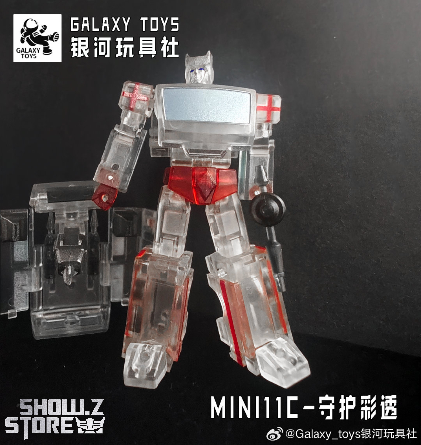 Galaxy Toys MINI11C Guardian Ratchet Transparent Version - View 2 Galaxy Toys MINI11C Guardian Ratchet Transparent Version - View 2