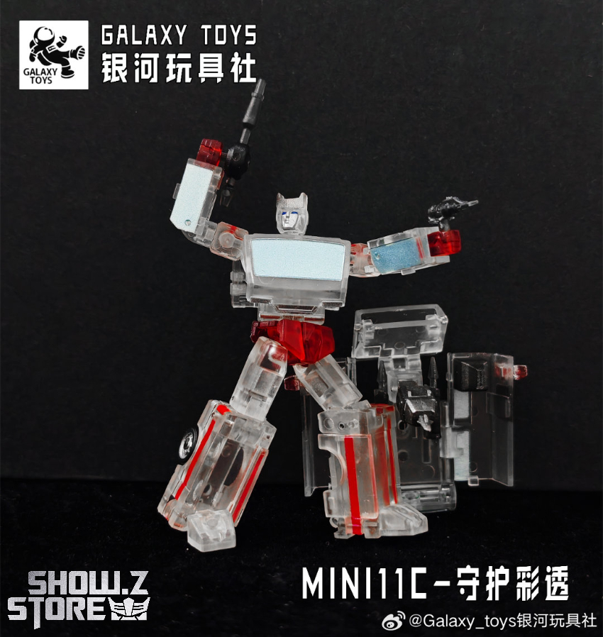 Galaxy Toys MINI11C Guardian Ratchet Transparent Version - View 1 Galaxy Toys MINI11C Guardian Ratchet Transparent Version - View 1