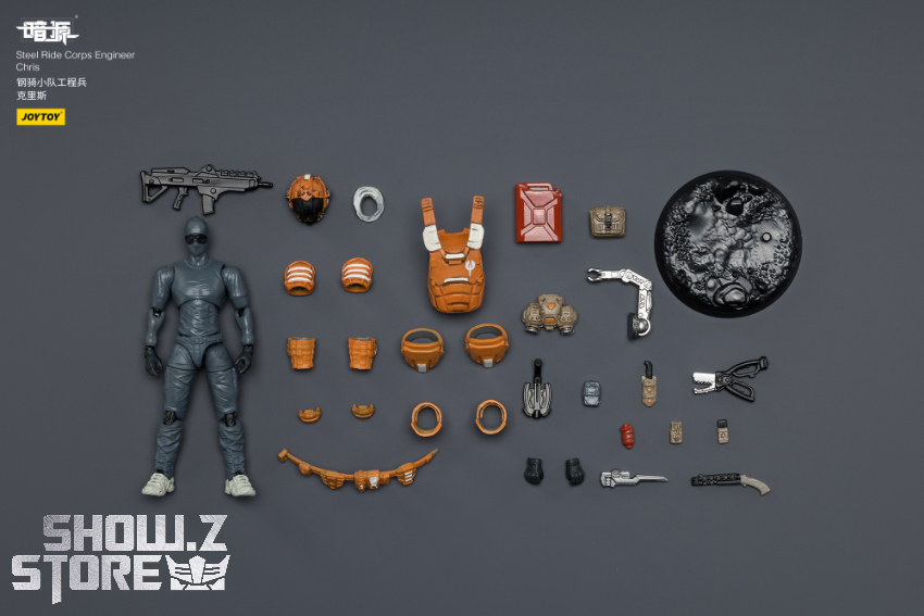 JoyToy JT04131 1/25 Dark Source Steel Ride Corps Engineer Chris - View 10 JoyToy JT04131 1/25 Dark Source Steel Ride Corps Engineer Chris - View 10