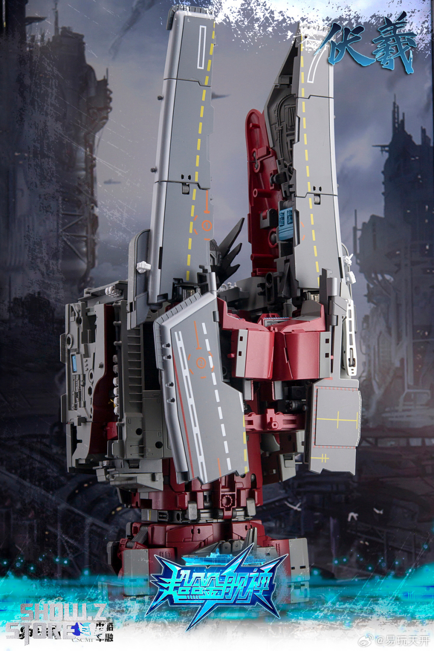 Toyseasy YW2601 Type Shandong Aircraft Carrier Transforming Mecha Super Alloy Fleet God Fuxi - View 4 Toyseasy YW2601 Type Shandong Aircraft Carrier Transforming Mecha Super Alloy Fleet God Fuxi - View 4
