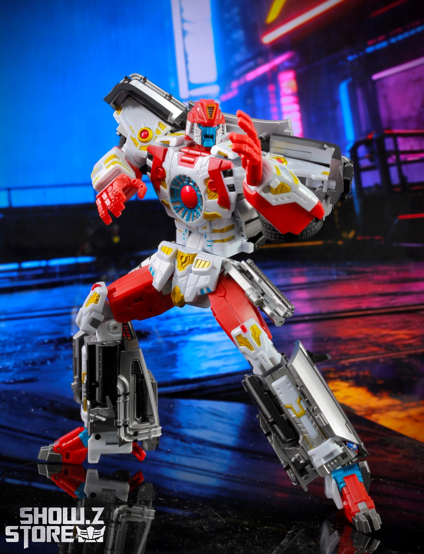 Complete figure of IF-03 Chronus Vector Prime in battle stance Complete figure of IF-03 Chronus Vector Prime in battle stance
