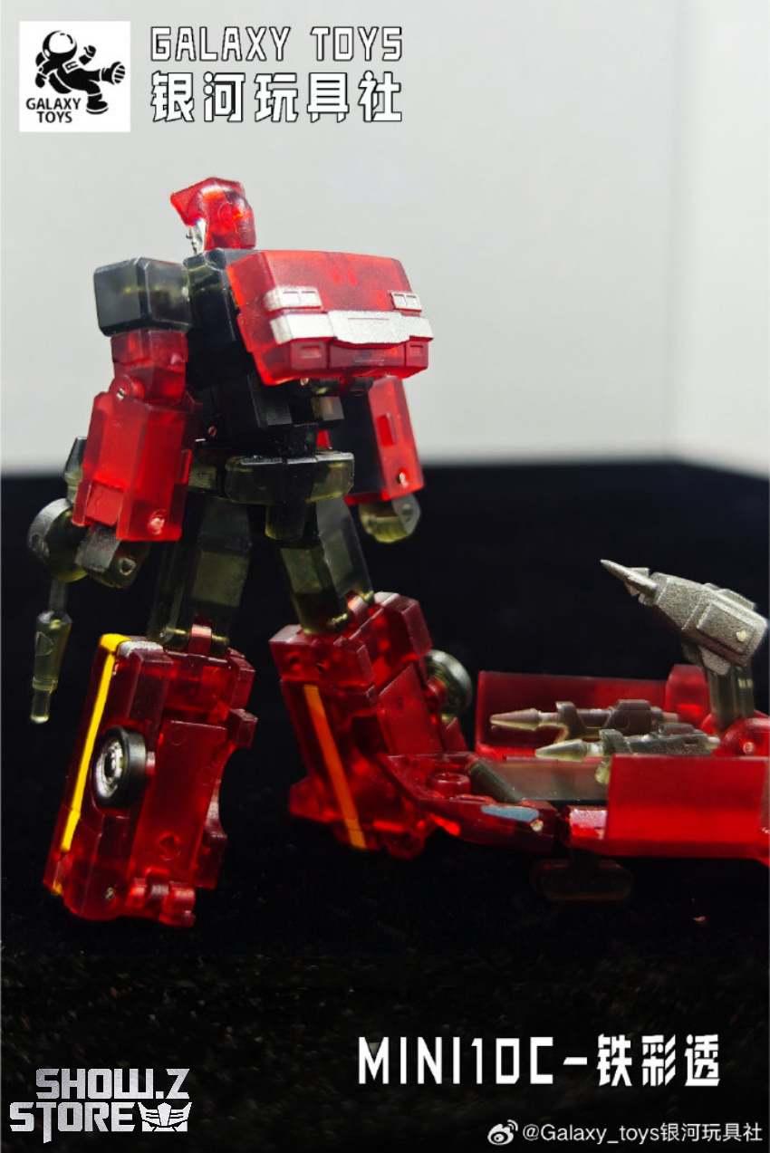 Galaxy Toys MINI10C Iron Armor Ironhide Transparent Version - View 10 Galaxy Toys MINI10C Iron Armor Ironhide Transparent Version - View 10