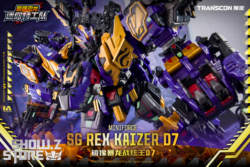 MiniForce D7 Rex Kaizer Shattered Glass Version - View 9 MiniForce D7 Rex Kaizer Shattered Glass Version - View 9