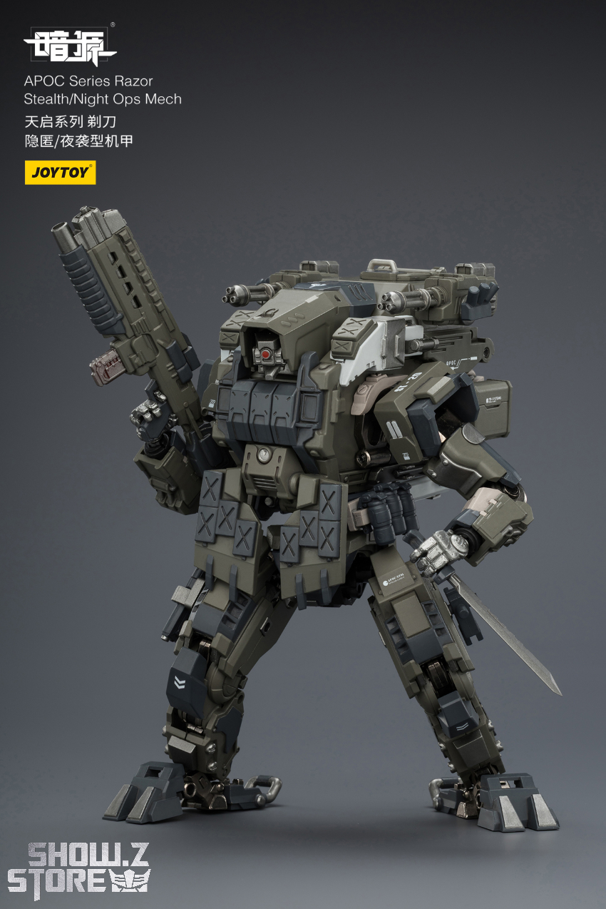 JoyToy JT03509 1/25 Dark Source APOC Series Razor Stealth/Night Ops Mech - View 1 JoyToy JT03509 1/25 Dark Source APOC Series Razor Stealth/Night Ops Mech - View 1