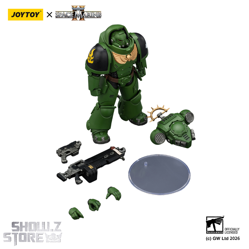 JoyToy JT03677 1/18 Warhammer 40K Game Edition Salamanders Heavy Intercessor with Heavy Bolt Rifle and Bolt Pistol - View 10 JoyToy JT03677 1/18 Warhammer 40K Game Edition Salamanders Heavy Intercessor with Heavy Bolt Rifle and Bolt Pistol - View 10