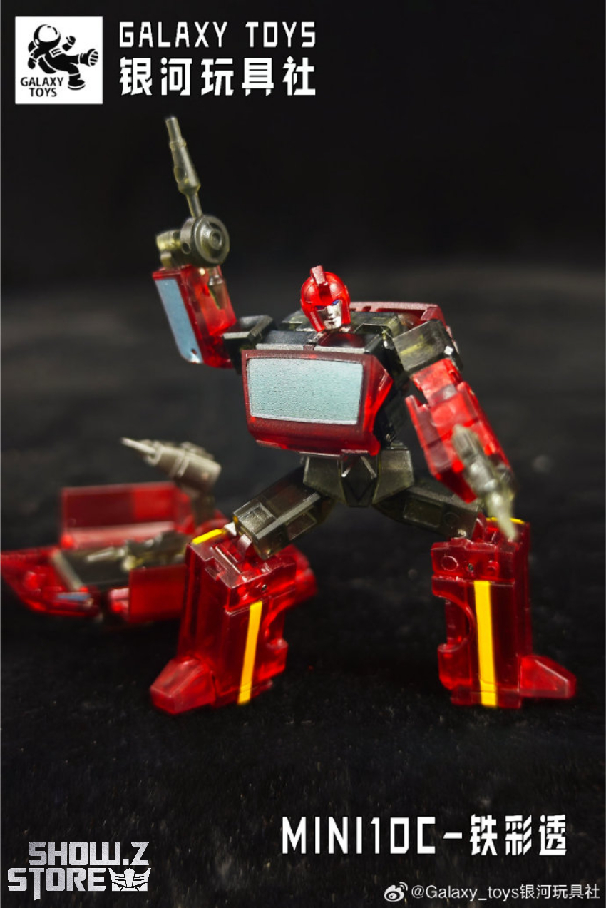 Galaxy Toys MINI10C Iron Armor Ironhide Transparent Version - View 2 Galaxy Toys MINI10C Iron Armor Ironhide Transparent Version - View 2