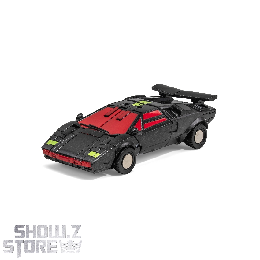 Newage H71G Sideswipe vehicle mode in red and black G2 colors Newage H71G Sideswipe vehicle mode in red and black G2 colors