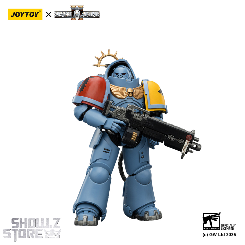 JoyToy JT03646 1/18 Warhammer 40K Game Edition Space Wolves Heavy Intercessor with Heavy Bolt Rifle and Bolt Pistol - View 8 JoyToy JT03646 1/18 Warhammer 40K Game Edition Space Wolves Heavy Intercessor with Heavy Bolt Rifle and Bolt Pistol - View 8