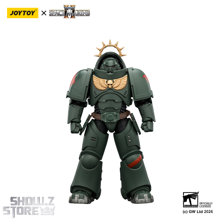 JoyToy JT03684 1/18 Warhammer 40K Game Edition Dark Angels Heavy Intercessor with Heavy Bolt Rifle and Bolt Pistol - View 6 JoyToy JT03684 1/18 Warhammer 40K Game Edition Dark Angels Heavy Intercessor with Heavy Bolt Rifle and Bolt Pistol - View 6