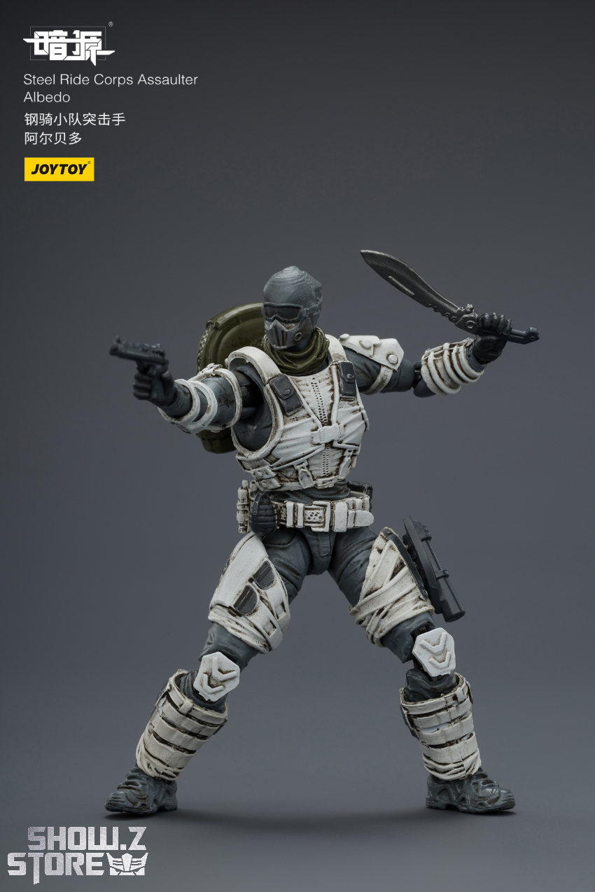 JoyToy JT04148 1/25 Dark Source Steel Ride Corps Assaulter Albedo - View 7 JoyToy JT04148 1/25 Dark Source Steel Ride Corps Assaulter Albedo - View 7