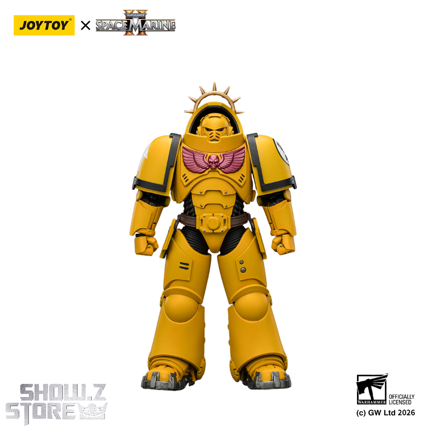 JoyToy JT03653 1/18 Warhammer 40K Game Edition Imperial Fists Heavy Intercessor with Heavy Bolt Rifle and Bolt Pistol - View 6 JoyToy JT03653 1/18 Warhammer 40K Game Edition Imperial Fists Heavy Intercessor with Heavy Bolt Rifle and Bolt Pistol - View 6
