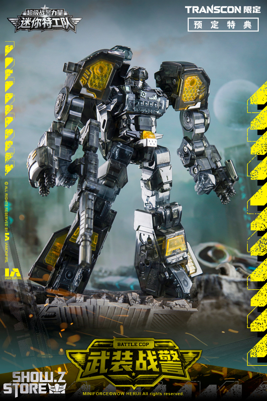 MiniForce D7 Rex Kaizer Shattered Glass Version - View 11 MiniForce D7 Rex Kaizer Shattered Glass Version - View 11