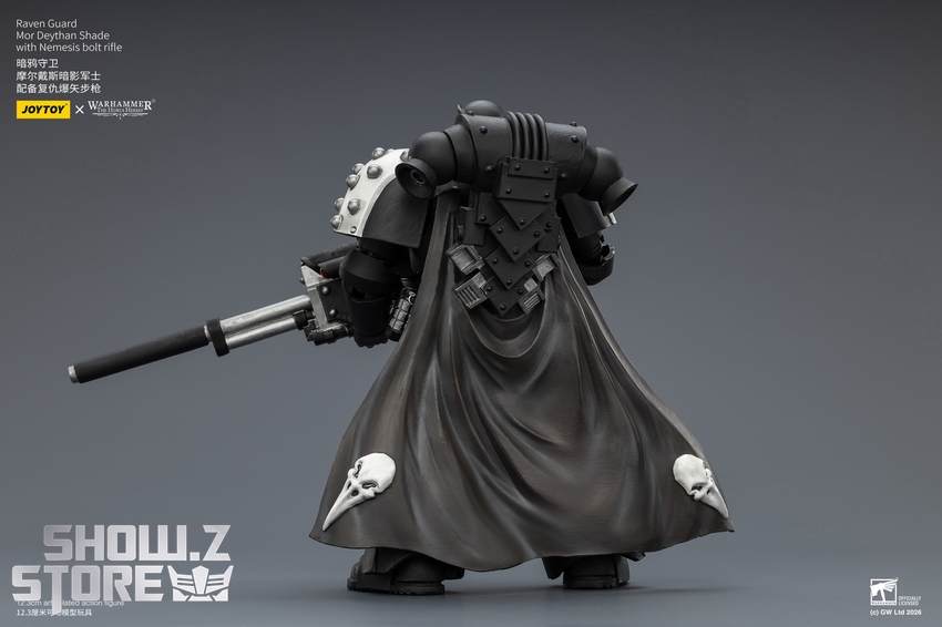 JoyToy JT03967 1/18 Warhammer The Horus Heresy Raven Guard Mor Deythan Shade with Nemesis bolt rifle - View 4 JoyToy JT03967 1/18 Warhammer The Horus Heresy Raven Guard Mor Deythan Shade with Nemesis bolt rifle - View 4