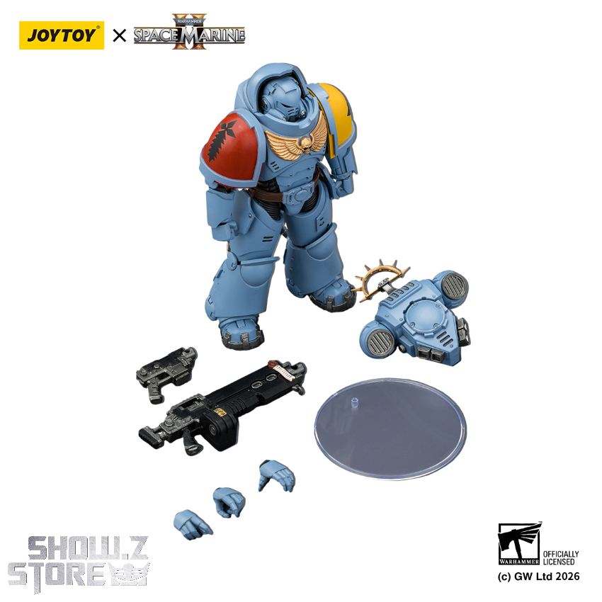 JoyToy JT03646 1/18 Warhammer 40K Game Edition Space Wolves Heavy Intercessor with Heavy Bolt Rifle and Bolt Pistol - View 10 JoyToy JT03646 1/18 Warhammer 40K Game Edition Space Wolves Heavy Intercessor with Heavy Bolt Rifle and Bolt Pistol - View 10