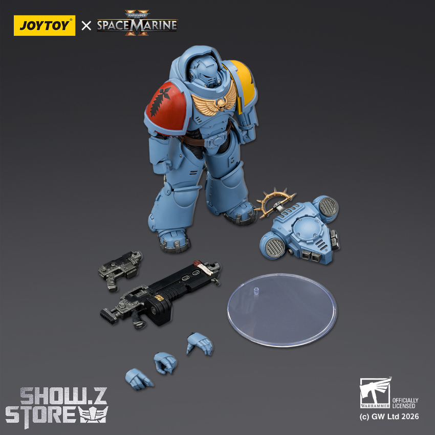 JoyToy JT03646 1/18 Warhammer 40K Game Edition Space Wolves Heavy Intercessor with Heavy Bolt Rifle and Bolt Pistol - View 5 JoyToy JT03646 1/18 Warhammer 40K Game Edition Space Wolves Heavy Intercessor with Heavy Bolt Rifle and Bolt Pistol - View 5