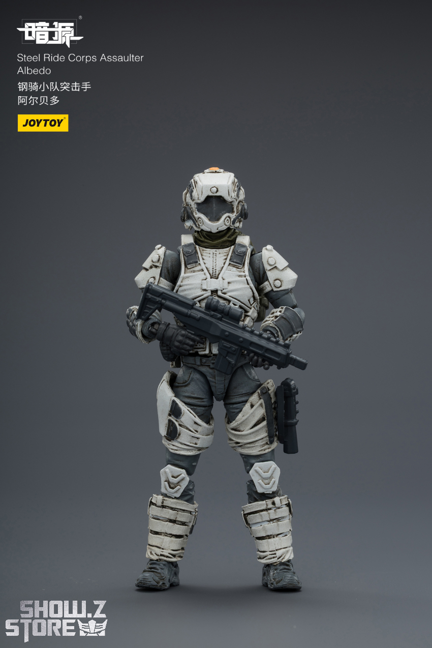 JoyToy JT04148 1/25 Dark Source Steel Ride Corps Assaulter Albedo - View 2 JoyToy JT04148 1/25 Dark Source Steel Ride Corps Assaulter Albedo - View 2