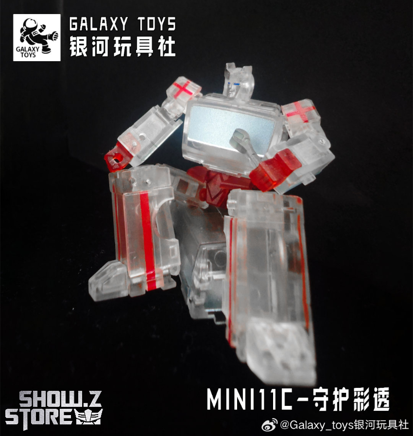 Galaxy Toys MINI11C Guardian Ratchet Transparent Version - View 5 Galaxy Toys MINI11C Guardian Ratchet Transparent Version - View 5