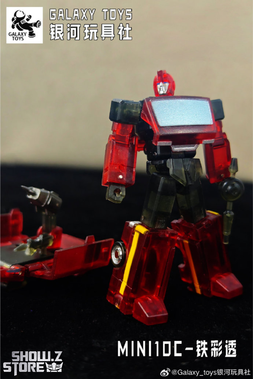 Galaxy Toys MINI10C Iron Armor Ironhide Transparent Version - View 7 Galaxy Toys MINI10C Iron Armor Ironhide Transparent Version - View 7