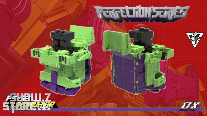 Ocular Max PS-32 Laborator robot mode with green purple and black colors Ocular Max PS-32 Laborator robot mode with green purple and black colors