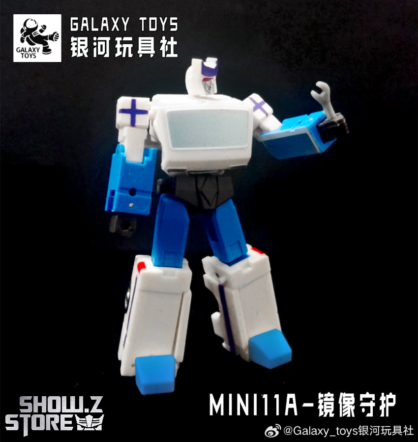 Galaxy Toys MINI11A Guardian Ratchet Shattered Glass Version - View 8 Galaxy Toys MINI11A Guardian Ratchet Shattered Glass Version - View 8