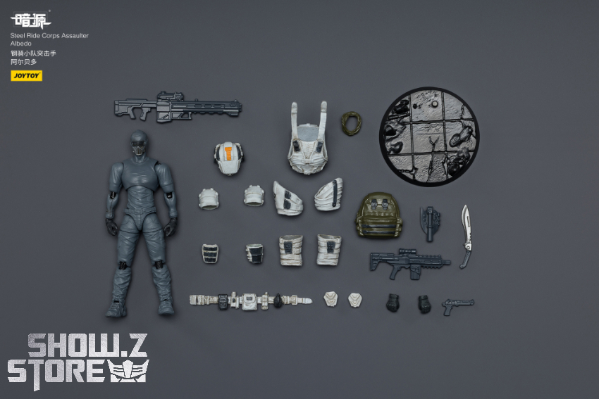 JoyToy JT04148 1/25 Dark Source Steel Ride Corps Assaulter Albedo - View 9 JoyToy JT04148 1/25 Dark Source Steel Ride Corps Assaulter Albedo - View 9