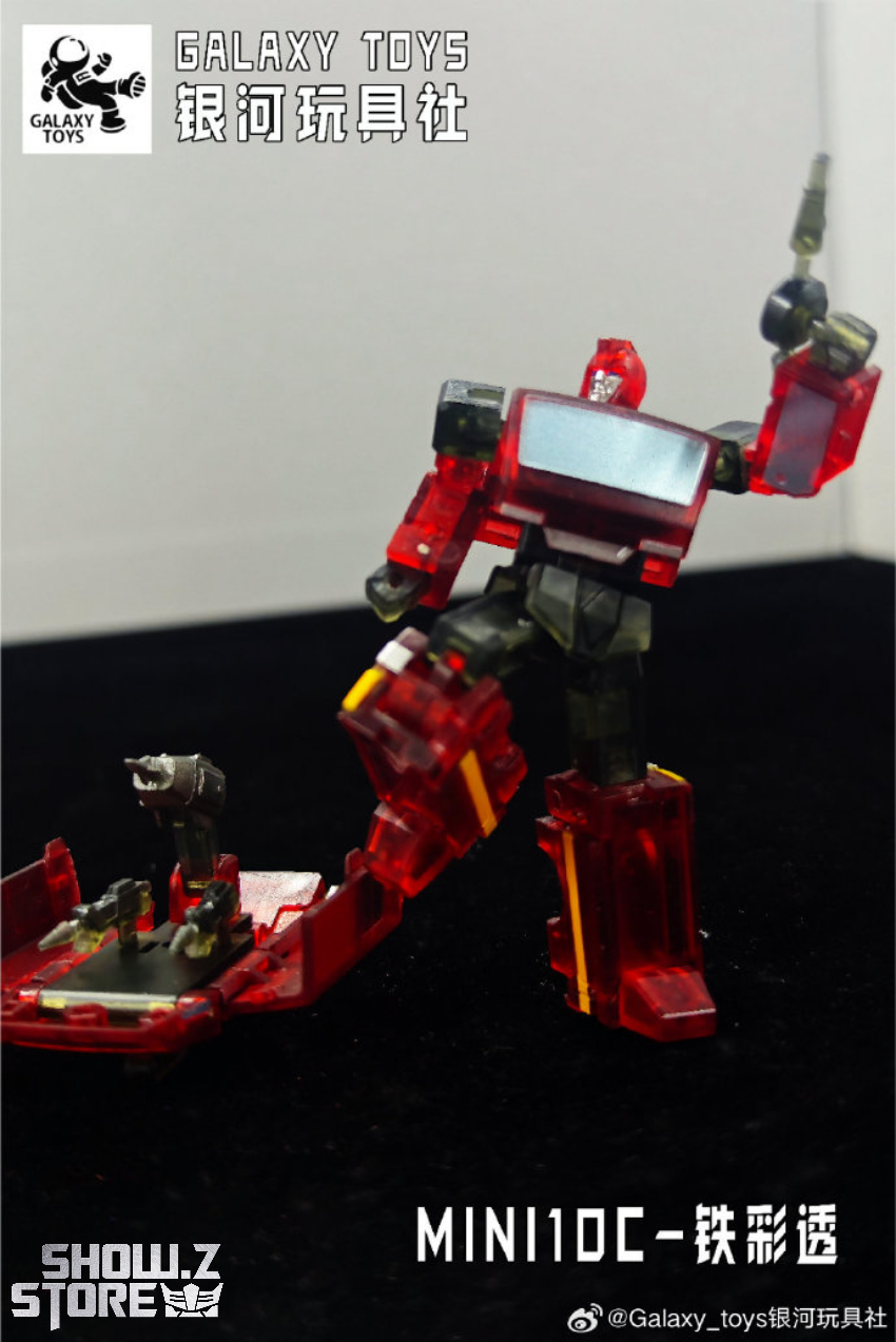 Galaxy Toys MINI10C Iron Armor Ironhide Transparent Version - View 4 Galaxy Toys MINI10C Iron Armor Ironhide Transparent Version - View 4