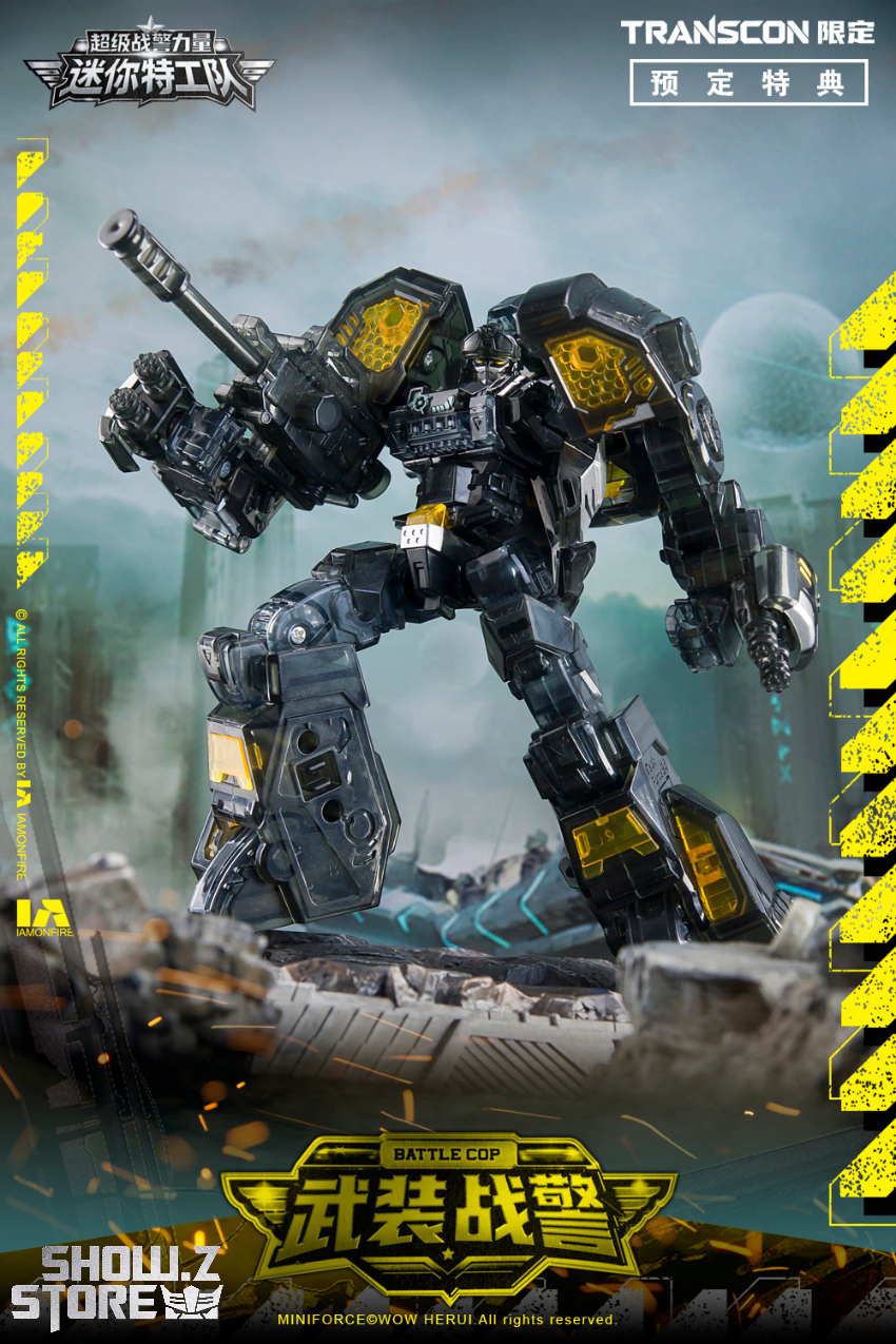 MiniForce D7 Rex Kaizer Shattered Glass Version - View 12 MiniForce D7 Rex Kaizer Shattered Glass Version - View 12