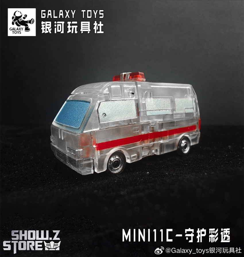Galaxy Toys MINI11C Guardian Ratchet Transparent Version - View 6 Galaxy Toys MINI11C Guardian Ratchet Transparent Version - View 6