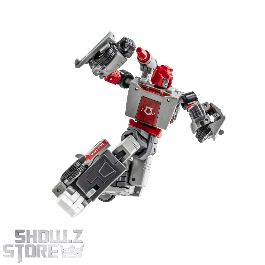Newage H73 Red Alert vehicle mode with red and white colors Newage H73 Red Alert vehicle mode with red and white colors