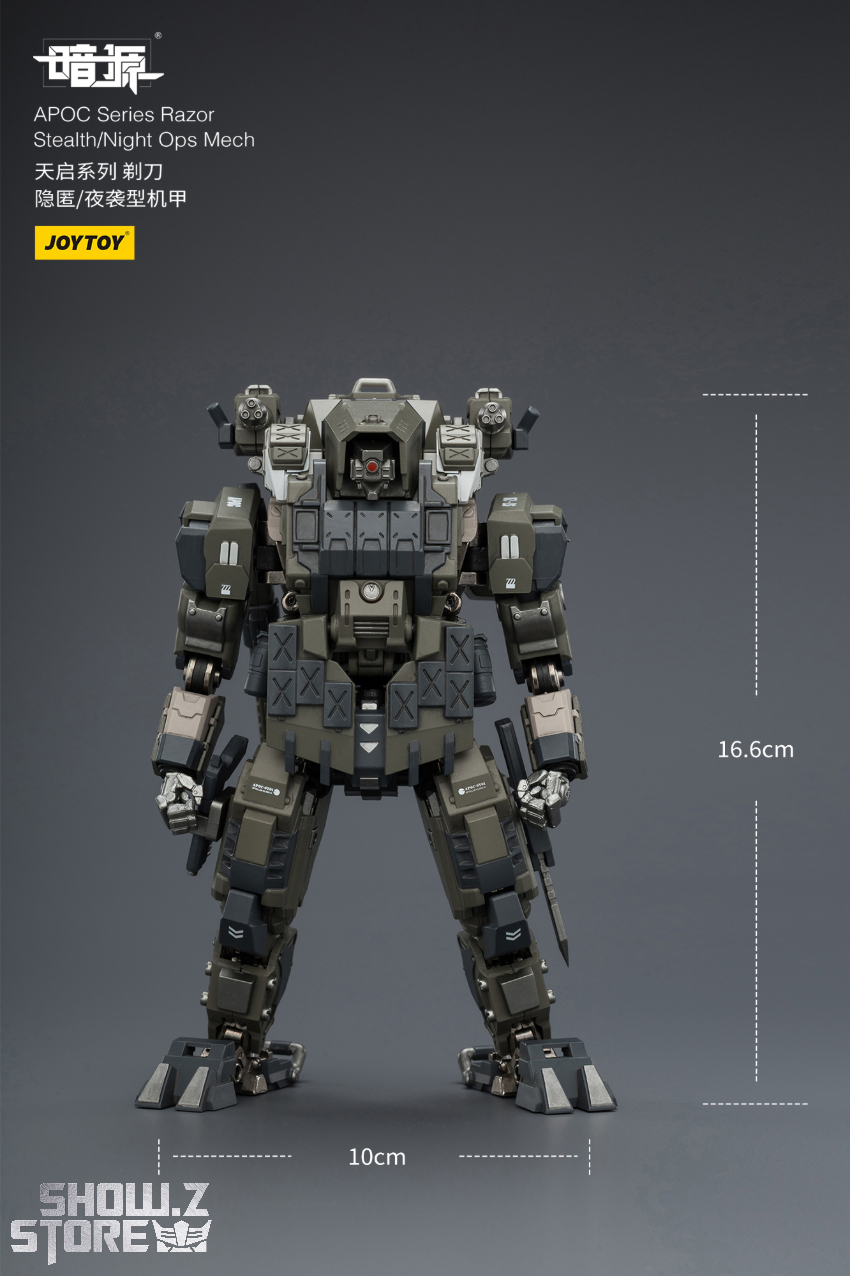 JoyToy JT03509 1/25 Dark Source APOC Series Razor Stealth/Night Ops Mech - View 10 JoyToy JT03509 1/25 Dark Source APOC Series Razor Stealth/Night Ops Mech - View 10