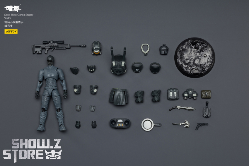 JoyToy JT04100 1/25 Dark Source Steel Ride Corps Sniper Viktor - View 9 JoyToy JT04100 1/25 Dark Source Steel Ride Corps Sniper Viktor - View 9