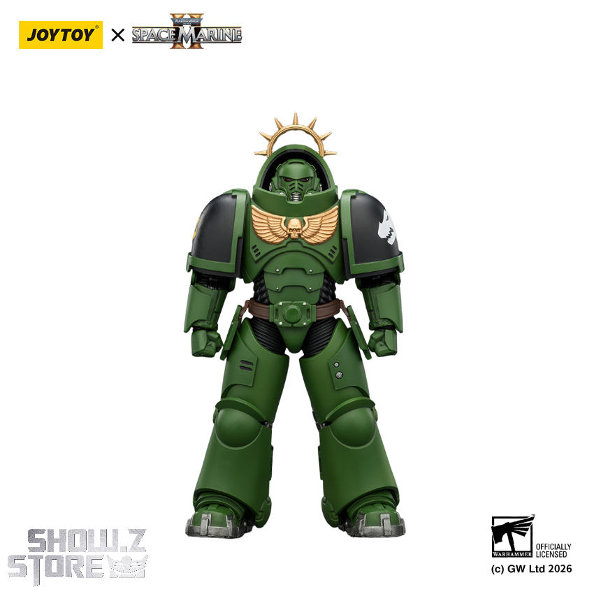 JoyToy JT03677 1/18 Warhammer 40K Game Edition Salamanders Heavy Intercessor with Heavy Bolt Rifle and Bolt Pistol - View 6 JoyToy JT03677 1/18 Warhammer 40K Game Edition Salamanders Heavy Intercessor with Heavy Bolt Rifle and Bolt Pistol - View 6