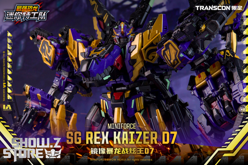 MiniForce D7 Rex Kaizer Shattered Glass Version - View 7 MiniForce D7 Rex Kaizer Shattered Glass Version - View 7
