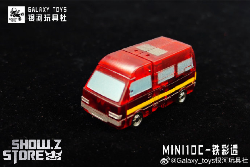 Galaxy Toys MINI10C Iron Armor Ironhide Transparent Version - View 9 Galaxy Toys MINI10C Iron Armor Ironhide Transparent Version - View 9