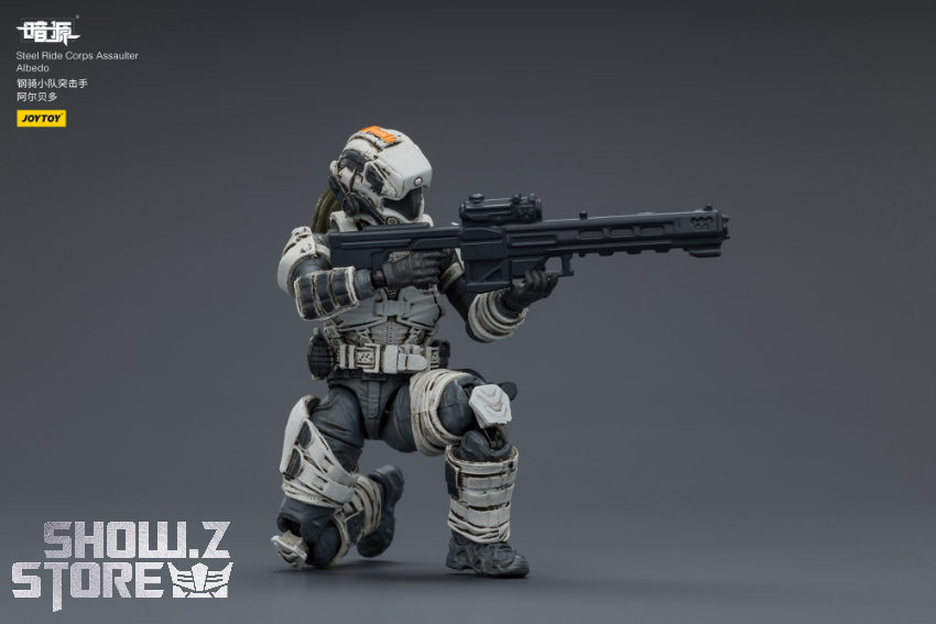 JoyToy JT04148 1/25 Dark Source Steel Ride Corps Assaulter Albedo - View 6 JoyToy JT04148 1/25 Dark Source Steel Ride Corps Assaulter Albedo - View 6