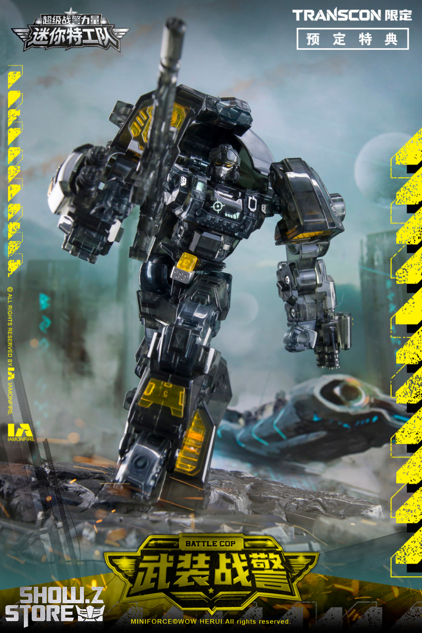 MiniForce D7 Rex Kaizer Shattered Glass Version - View 15 MiniForce D7 Rex Kaizer Shattered Glass Version - View 15