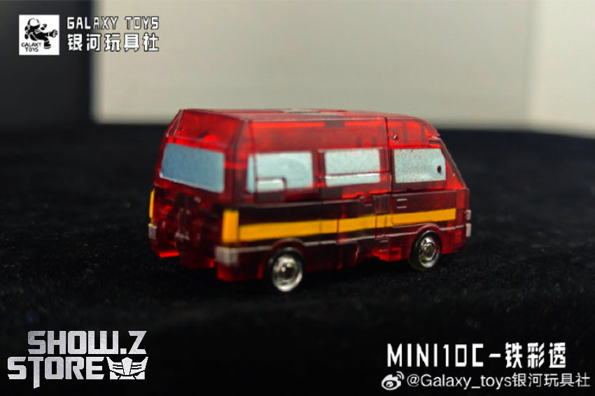 Galaxy Toys MINI10C Iron Armor Ironhide Transparent Version - View 6 Galaxy Toys MINI10C Iron Armor Ironhide Transparent Version - View 6