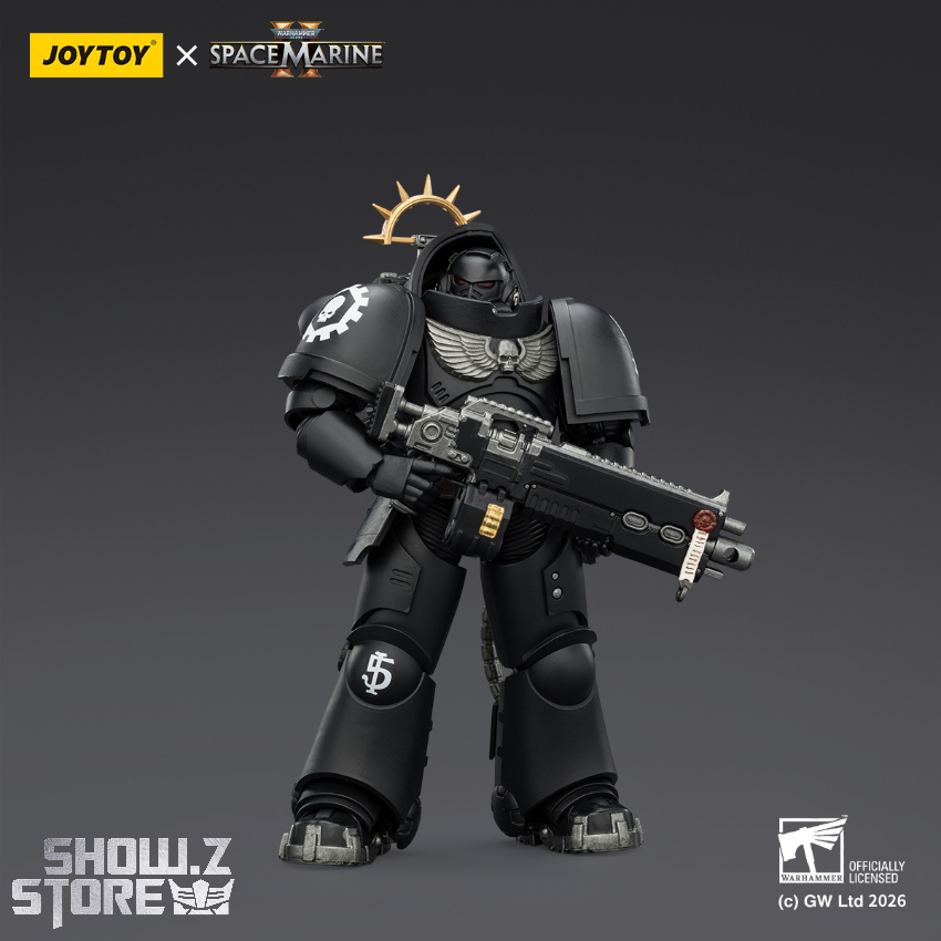 JoyToy JT03714 1/18 Warhammer 40K Game Edition Iron Hands Heavy Intercessor with Heavy Bolt Rifle and Bolt Pistol - View 3 JoyToy JT03714 1/18 Warhammer 40K Game Edition Iron Hands Heavy Intercessor with Heavy Bolt Rifle and Bolt Pistol - View 3