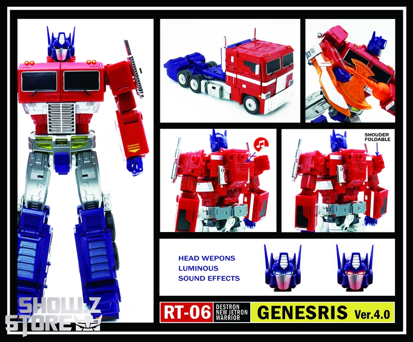 4th Party RT-06 Genesris Optimus Prime - View 2 4th Party RT-06 Genesris Optimus Prime - View 2