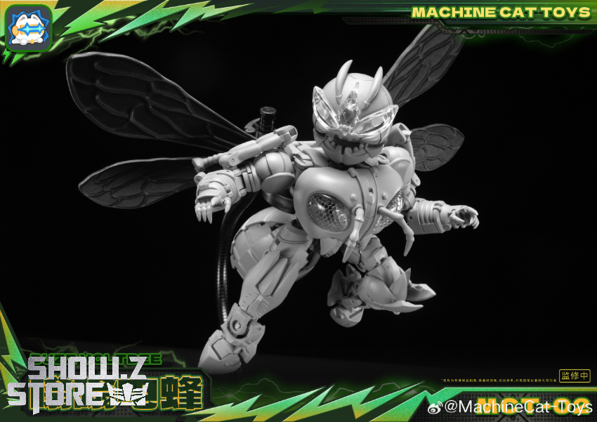 Machinecat Toys MCT-02 Buzz Voltbee Waspinator - View 6 Machinecat Toys MCT-02 Buzz Voltbee Waspinator - View 6