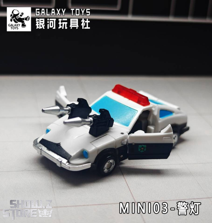 Galaxy Toys MINI03 Police Light Prowl - View 5 Galaxy Toys MINI03 Police Light Prowl - View 5
