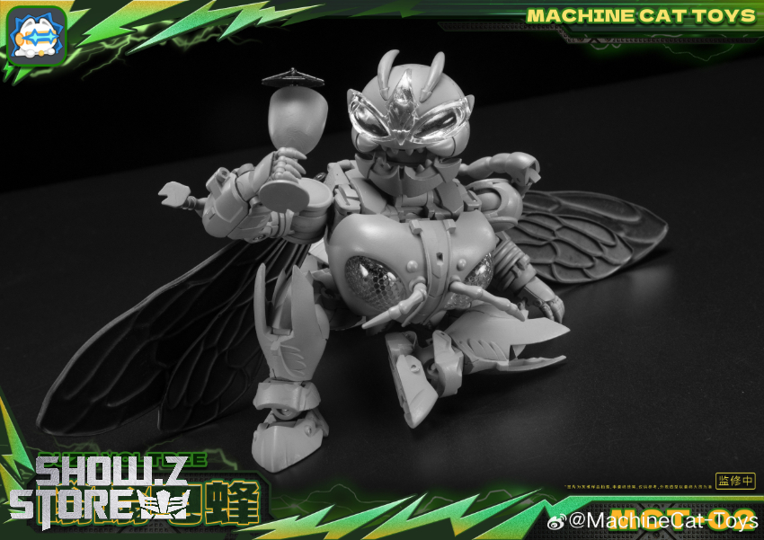 Machinecat Toys MCT-02 Buzz Voltbee Waspinator - View 5 Machinecat Toys MCT-02 Buzz Voltbee Waspinator - View 5