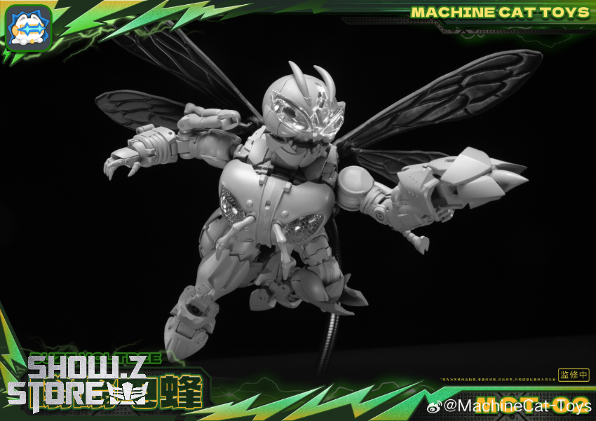 Machinecat Toys MCT-02 Buzz Voltbee Waspinator - View 8 Machinecat Toys MCT-02 Buzz Voltbee Waspinator - View 8